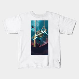 Creation of Human long vers Kids T-Shirt